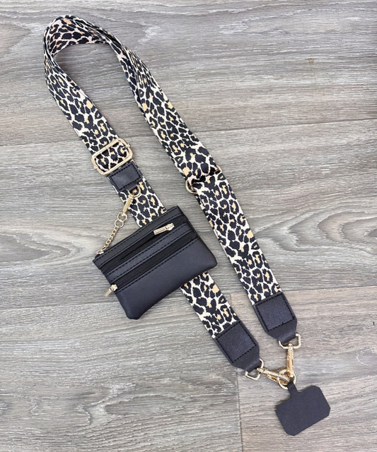 2685 HANDBAG STRAP ZIPPER POUCH PHONE HOLDER WRIS