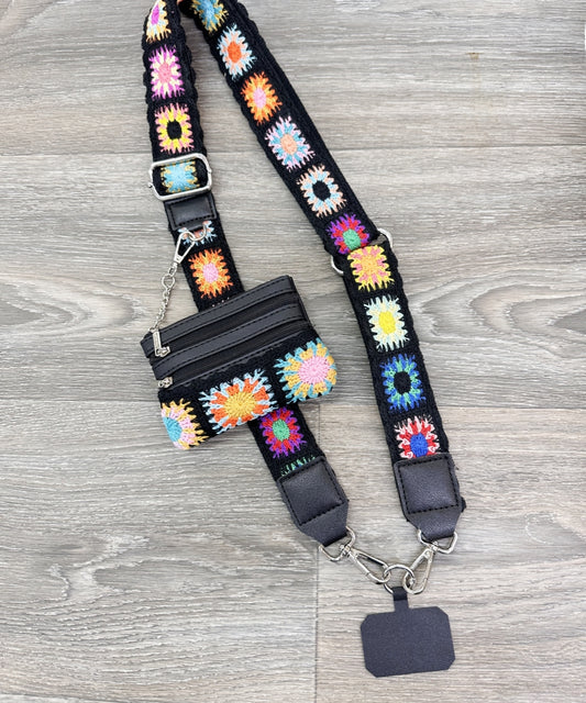 2691 HANDBAG STRAP ZIPPER POUCH PHONE HOLDER WRIS