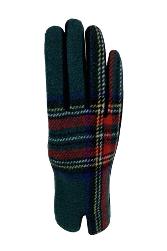 GL152 PLAID GLOVES 12PCS