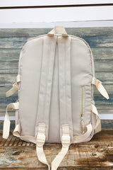 3687 SOLID BACKPACK CREAM