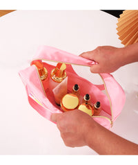 2616 TRAVEL LETTER CLEAR MAKEUP BAG