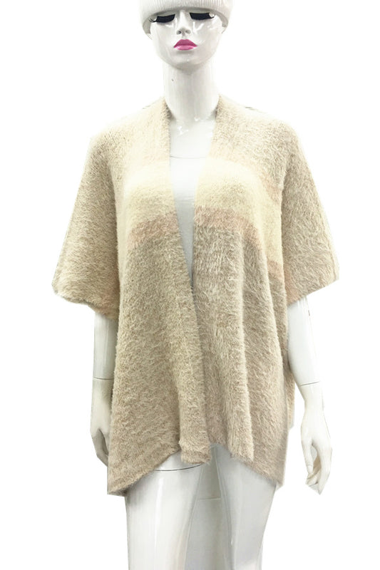 8734 BEIGE SHAWL