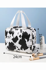 2617 TRAVEL MAKEUP BAG COW PRINT MAKEUP BAG