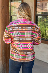 31108 WESTERN PRINT JACKET 4PCS