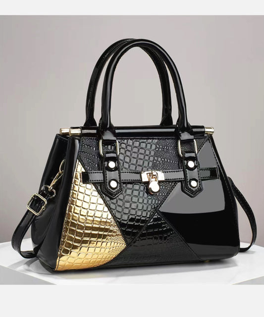 2625 COLOR BLOCK PURSE HANDBAG