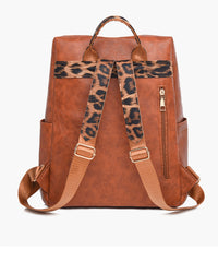 2621 LEOPARD BACKPACK HANDBAG