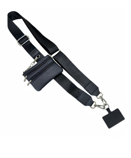 2686 HANDBAG STRAP ZIPPER POUCH PHONE HOLDER WRIS