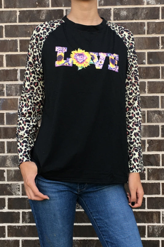 961 LOVE PRINT TOP