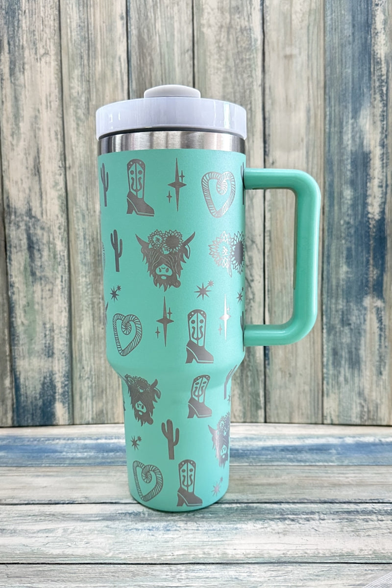 23902 WESTERN STAINLESS STEEL TUMBLERS CUP 40oz