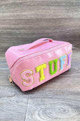 2615 PU MAKEUP BAG WITH STUFF