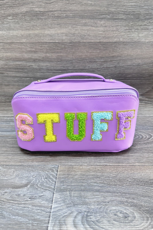 2615 PU MAKEUP BAG WITH STUFF