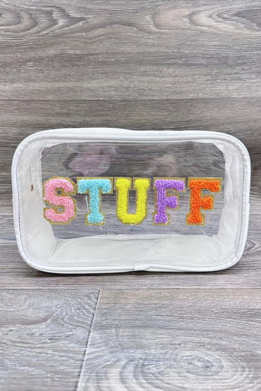 2613 STUFF CLEAR MAKEUP BAG