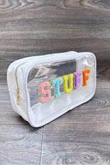 2613 STUFF CLEAR MAKEUP BAG