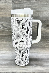 2675 WESTERN STAINLESS STEEL TUMBLERS CUP 40oz