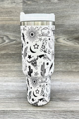 2675 WESTERN STAINLESS STEEL TUMBLERS CUP 40oz