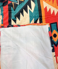 2601 AZTEC WESTERN PRINT FLANNEL BLANKET