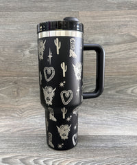23902 WESTERN STAINLESS STEEL TUMBLERS CUP 40oz