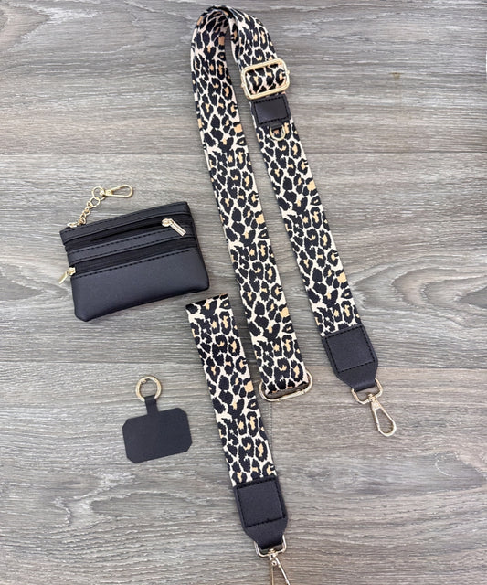 2685 HANDBAG STRAP ZIPPER POUCH PHONE HOLDER WRIS