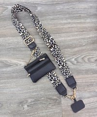 2685 HANDBAG STRAP ZIPPER POUCH PHONE HOLDER WRIS