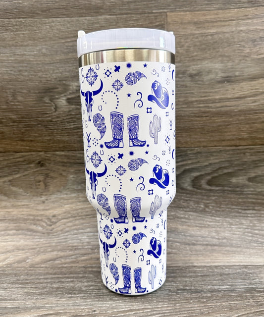 2658 WESTERN STAINLESS STEEL TUMBLERS CUP 40oz