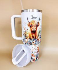 2656 HIGHLOND STAINLESS STEEL TUMBLERS CUP 40oz