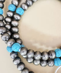 2699 BEADED PHONE CHARGING CABLE 4-IN-1