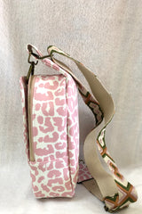 4762 LEOPARD SLING BAG PINK