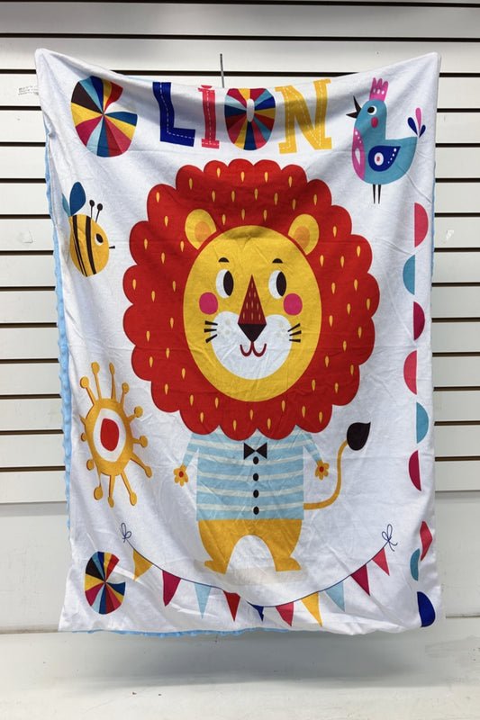 3705 ANIMAL PRINT BABY BLANKET